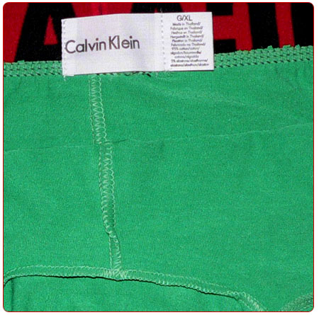 Boxer Calvin Klein Hombre X Rojo Verde - Haga un click en la imagen para cerrar